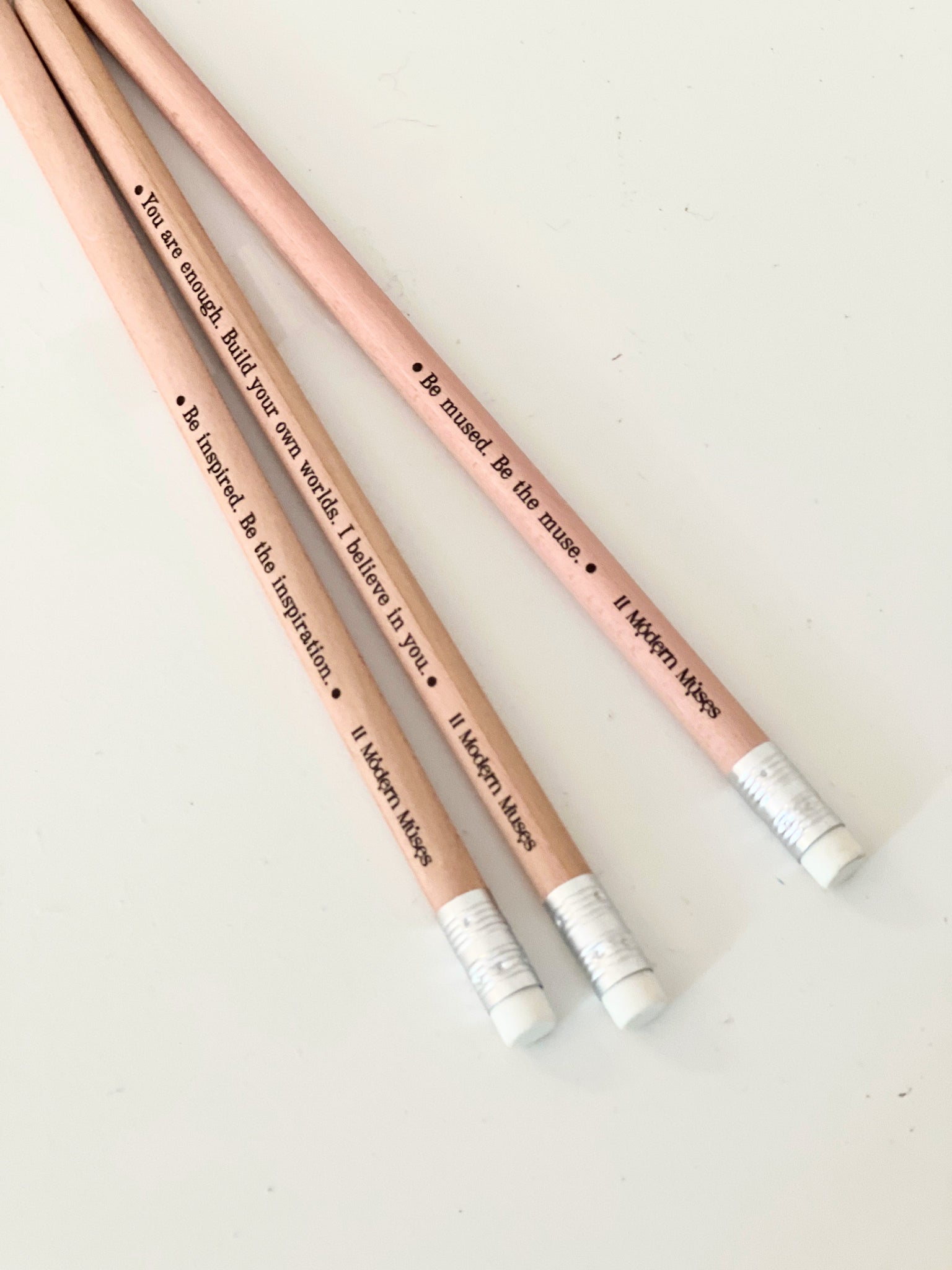 Motivational Pencils from 11 Modern Muses. Best Stationery Shop in Greece.