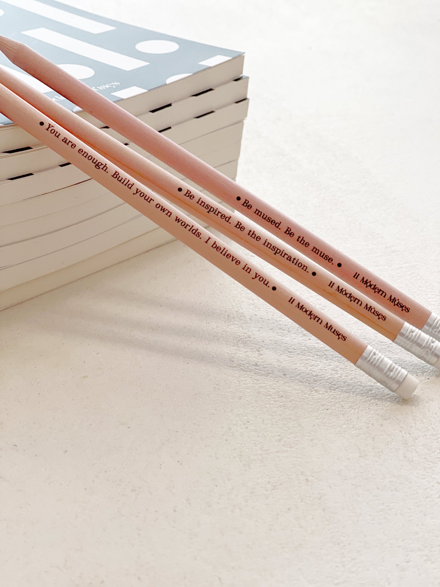 Motivational Pencils from 11 Modern Muses