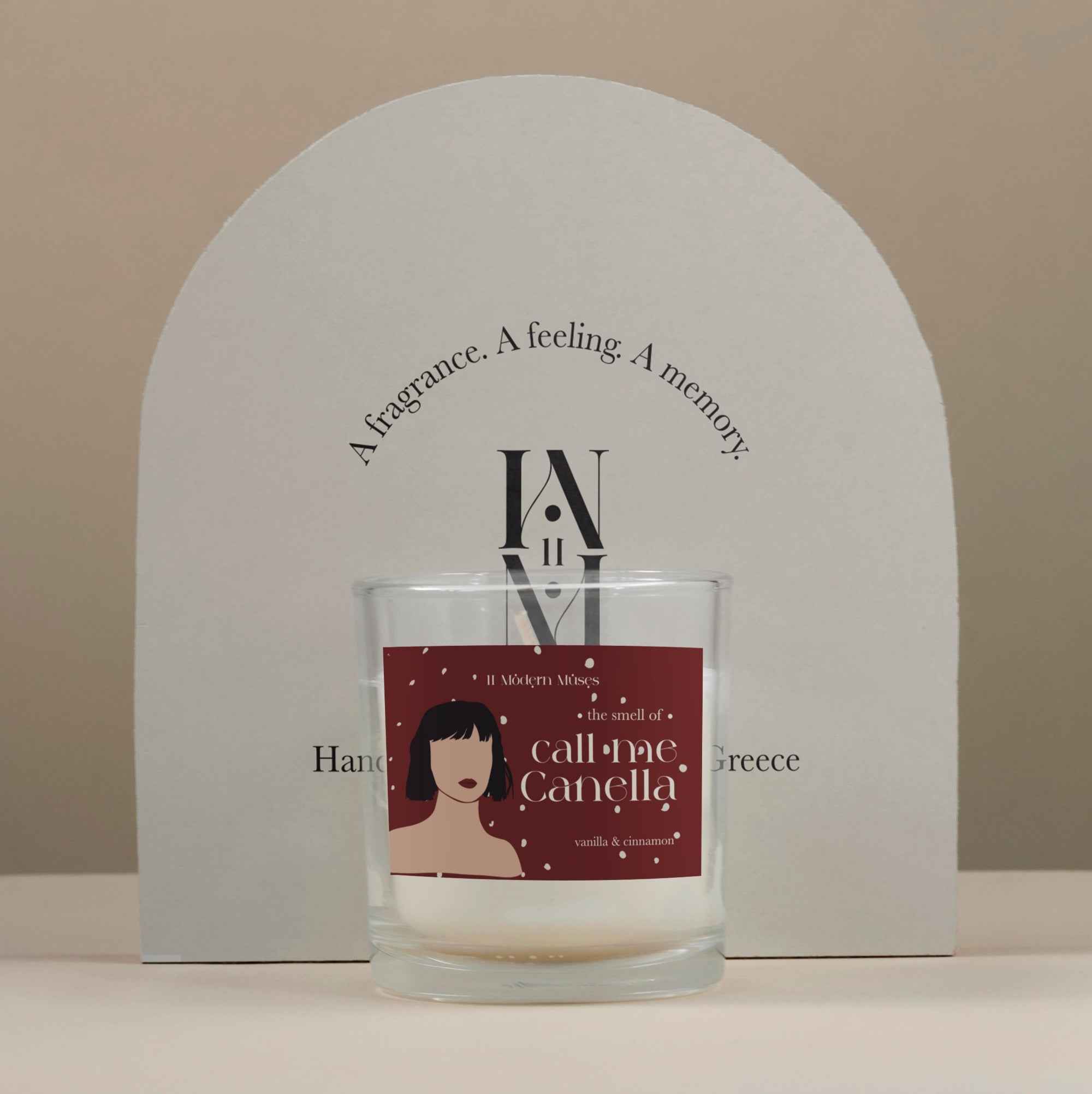 Call me canella. Aromatherapy soy candles from 11 modern muses